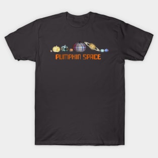 Pumpkin Space Pumpkin Spice Planets T-Shirt